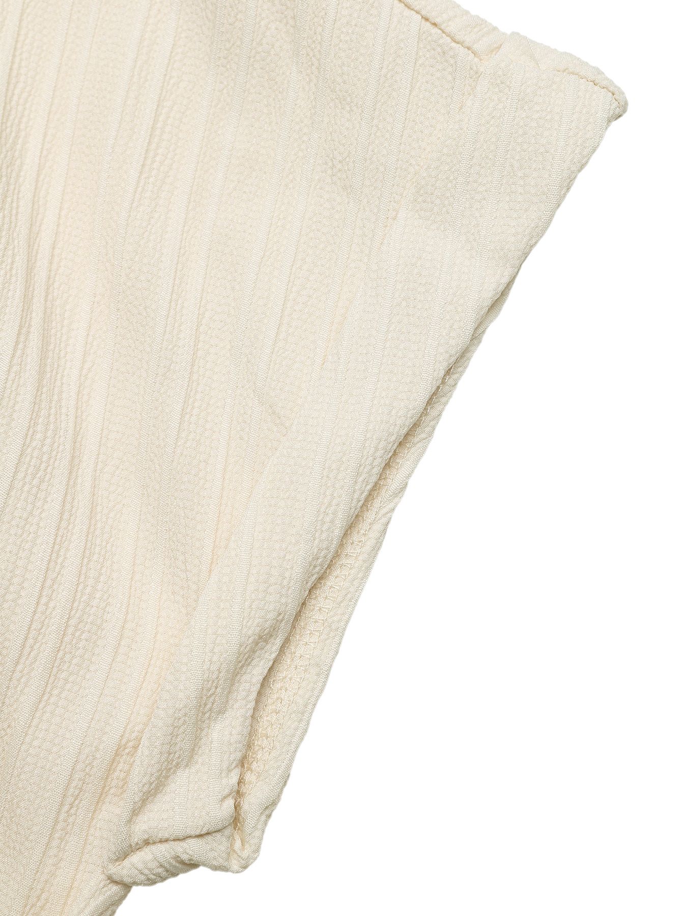 Vestido midi de mujer con escote en V y nudo en la cintura - Elegante y casual