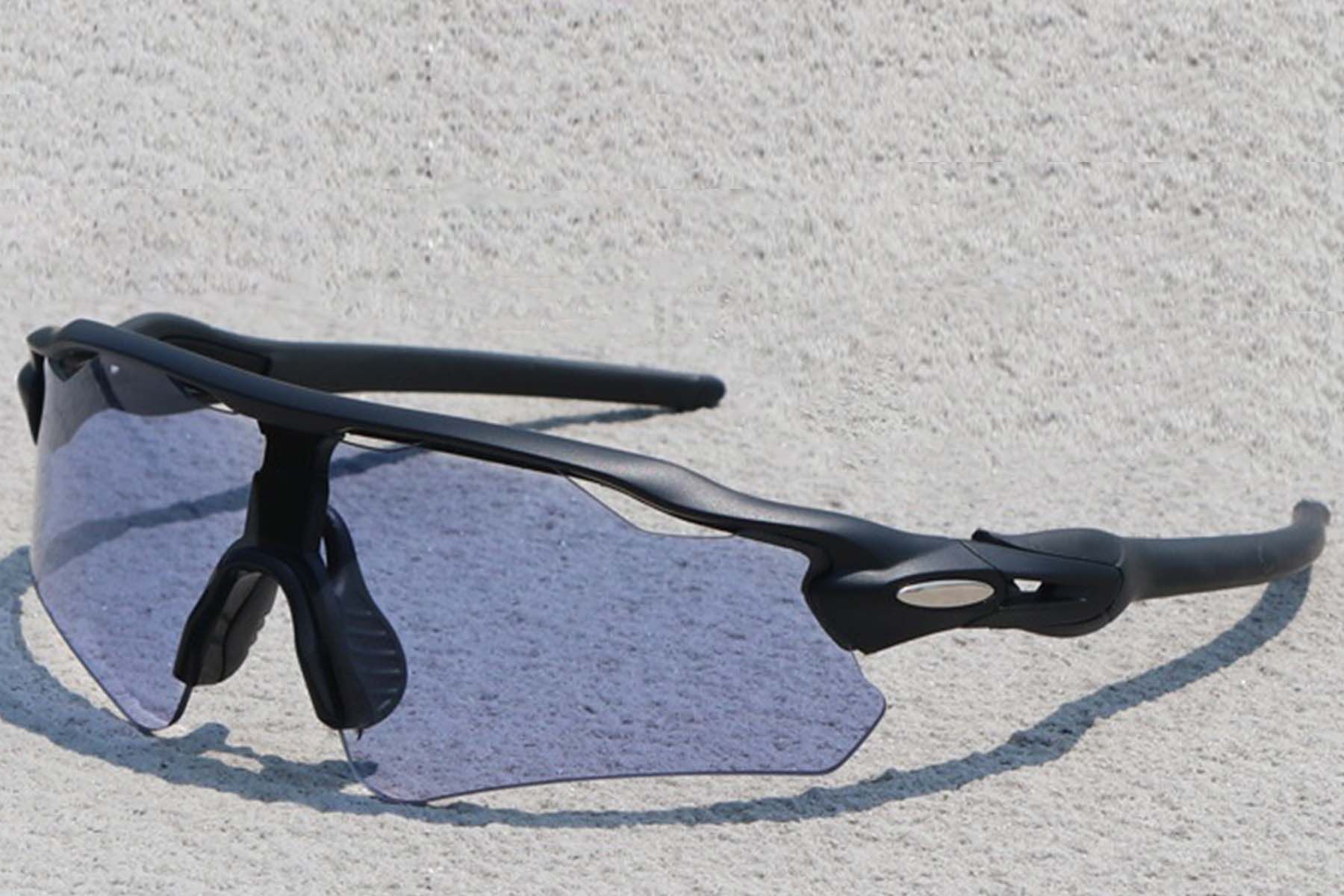 Rectangular Black TR90 Sunglasses #BS1725-0047