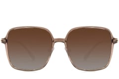 Rectangular Brown TR90 Sunglasses #BS0824-0098