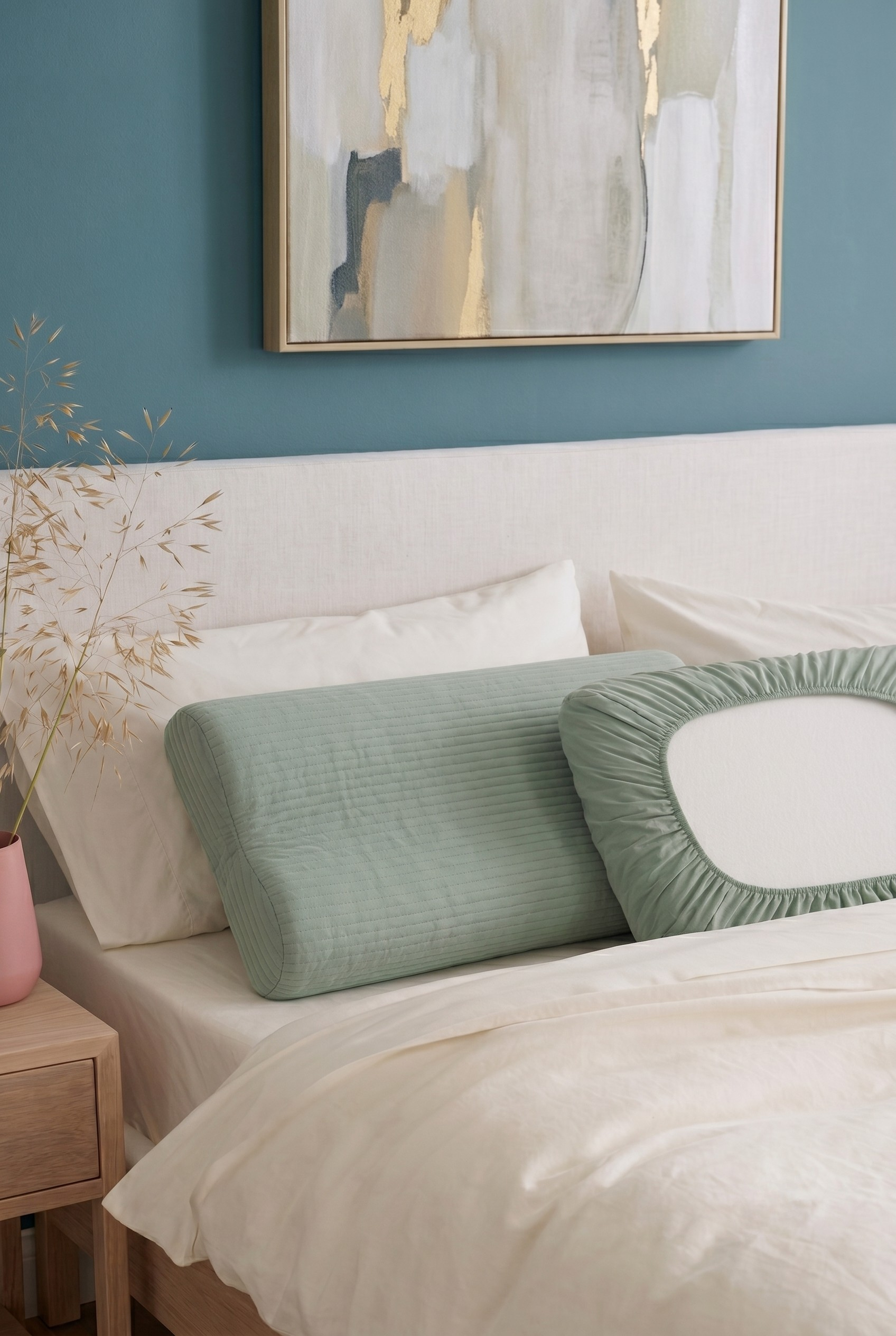 Universal Quilted Super Soft Cotton Pillowcase (1pc) - Travel Hygiene Cover
