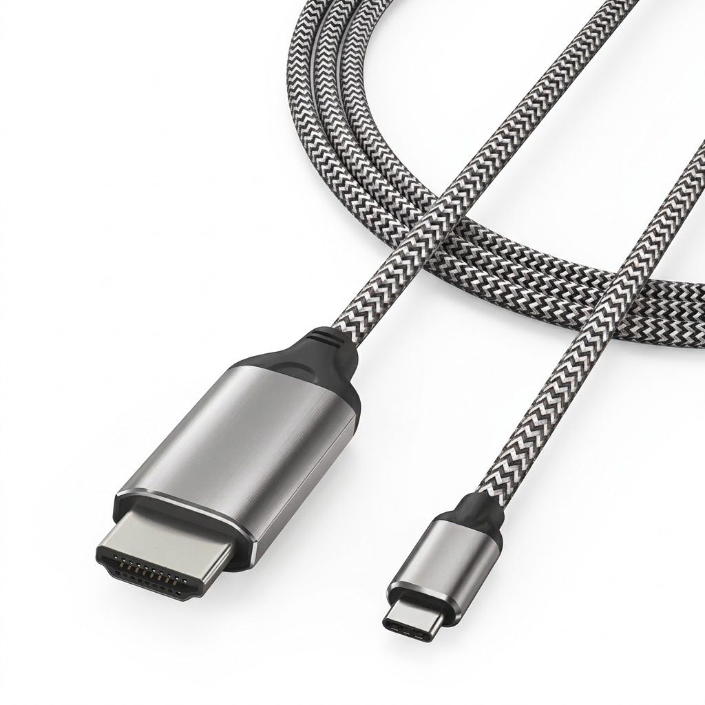 8K DisplayPort 1.4 to HDMI Adapter Cable - UHD 4K@120Hz
