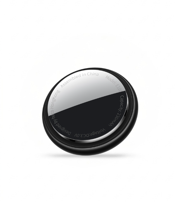 Smart E100 Anti-Lost Device with Apple Find My Network - Black