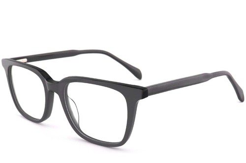 Rectangular Grey Acetate Glasses #BS2012-0587