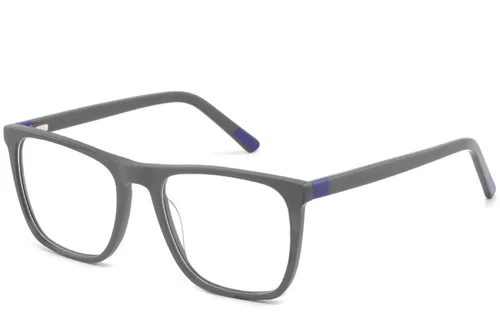 Lunettes rectangulaires en acétate gris #BS2425-1001