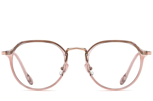 Lunettes ovales jaunes TR90 #BS1913-0273