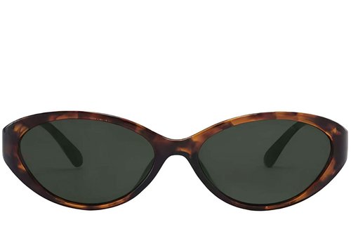 Lunettes de soleil papillon écaille de tortue TR90 #BS0824-0093