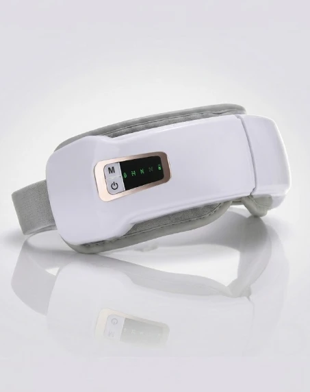 Appareil de massage oculaire intelligent avec compression de chaleur et d'air - Soulagement du stress