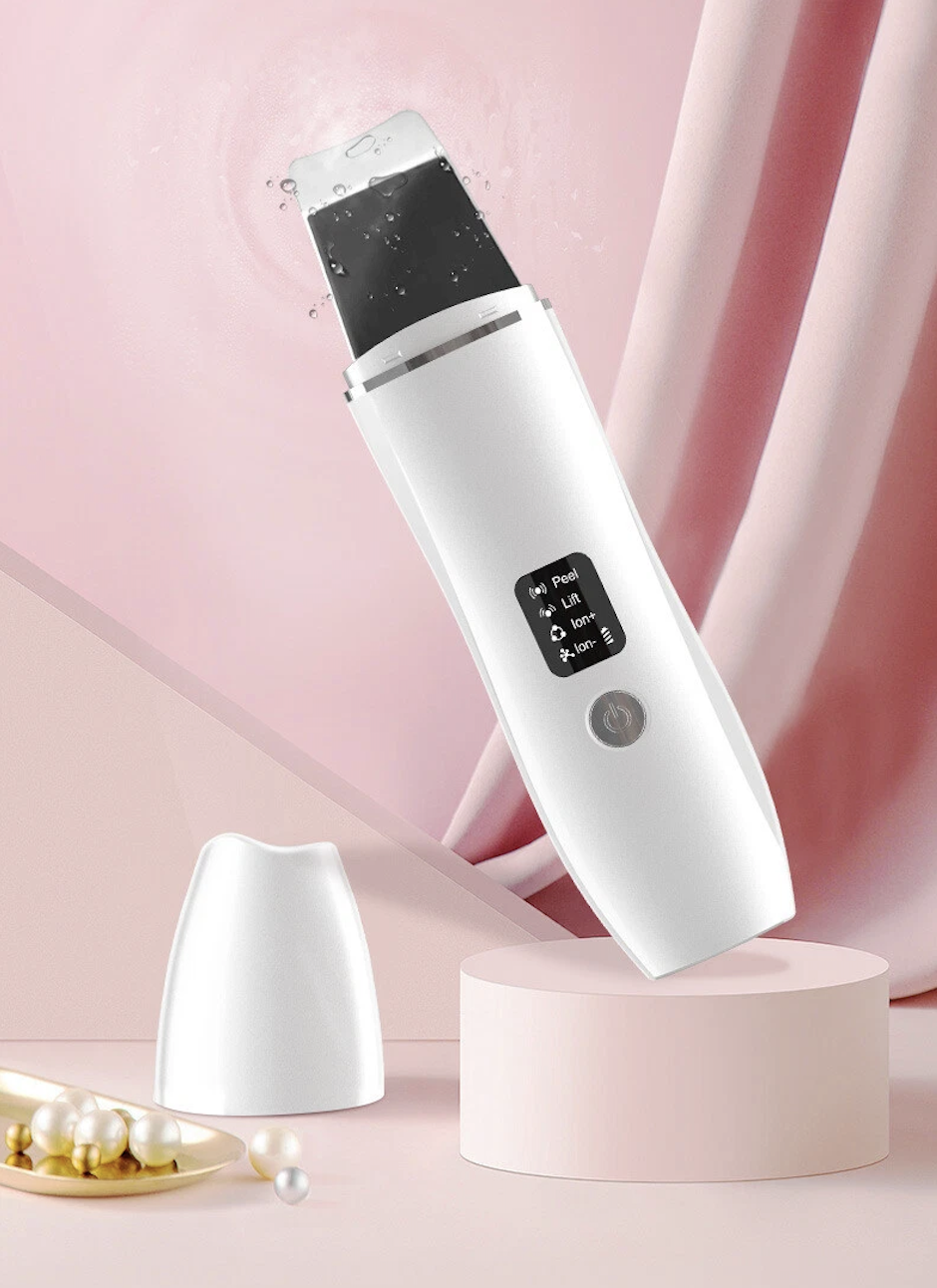 Ultrasone huidscrubber - Dieptereiniger voor poriën en liftend effect