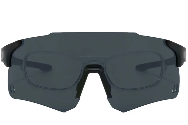 Aviator Black Plastic Sunglasses #BS2426-0001