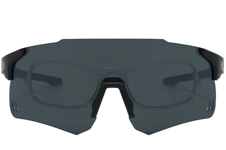 Aviator Black Plastic Sunglasses #BS2426-0001