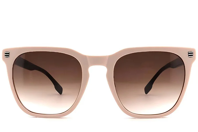 Rectangular Cream Acetate Sunglasses #BS2012-1219