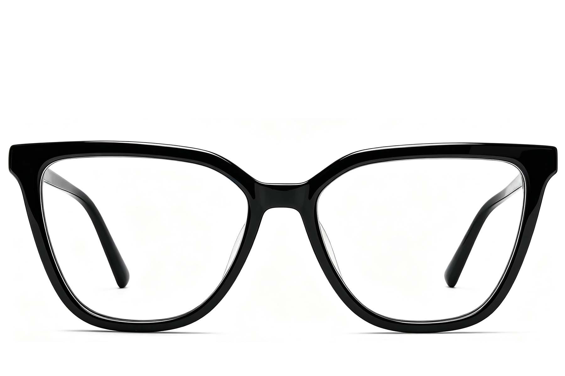 Butterfly Black Acetate Glasses #BS2012-0321