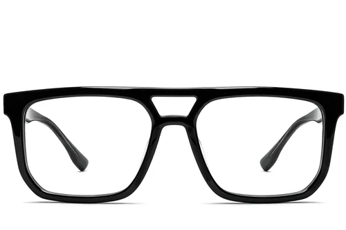 Lunettes aviateur en acétate gris #BS2012-0703