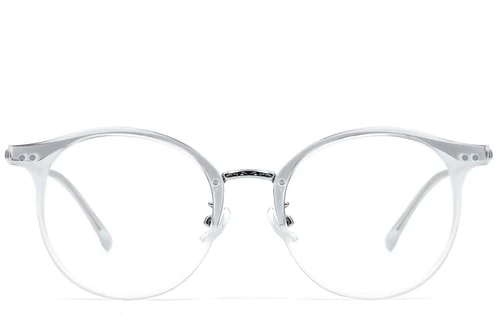Oval Transparent TR90 Glasses #BS0406-0537