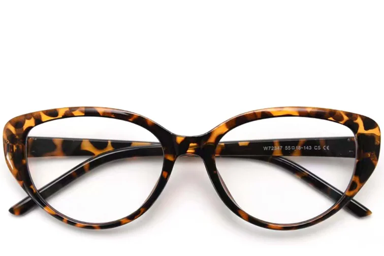 Gafas ovaladas TR90 de carey # BS0423-0010