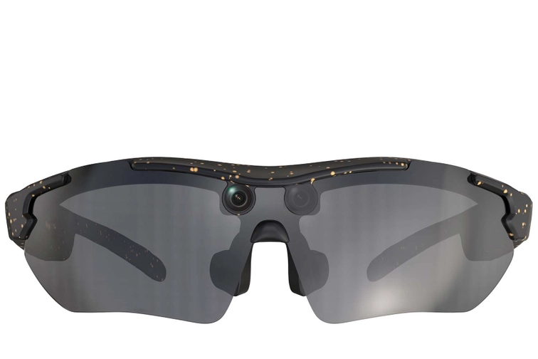 G6 Semi-rimless Black TR90 Smart AI Sunglasses #BS0705-0009