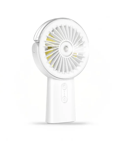 Supercooler, tragbarer Mini-Handventilator mit Klimaanlagenfunktion und Sprühfunktion