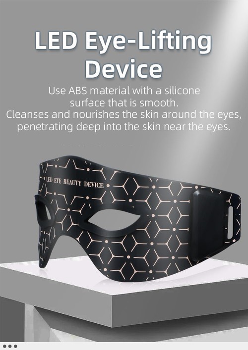 Masque pour les yeux à luminothérapie LED rouge | Appareil de beauté anti-âge