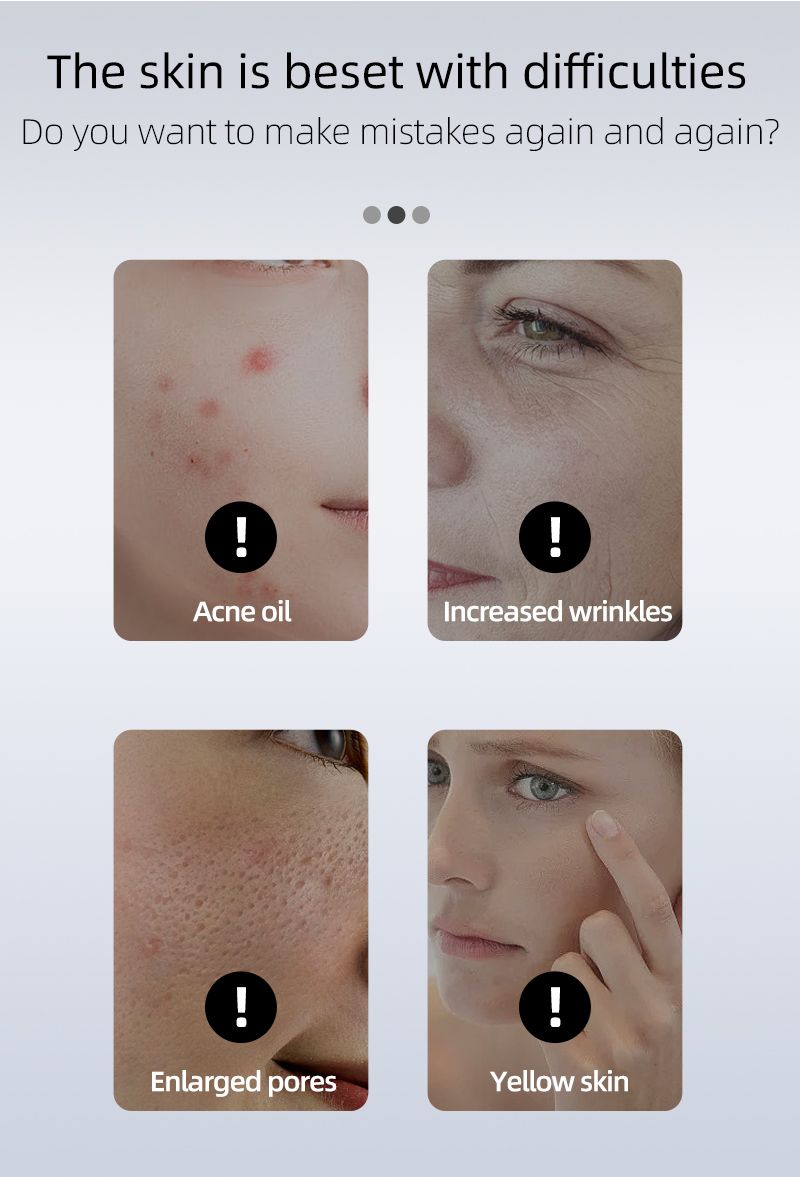 Masque facial de rajeunissement cutané par photons LED - Flexible et portable