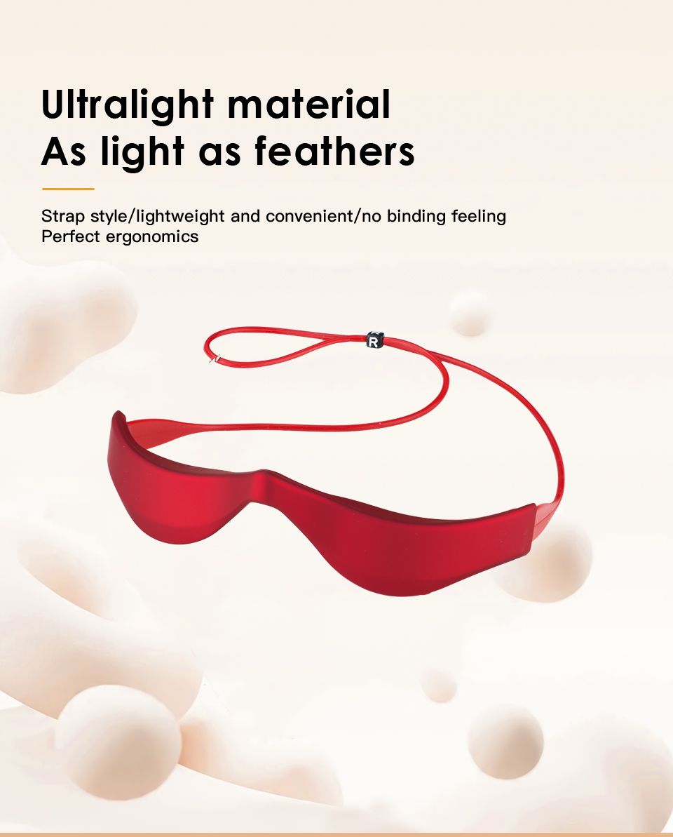 Red Light EMS Eye Massager - Revive Eyes, Daily Joy