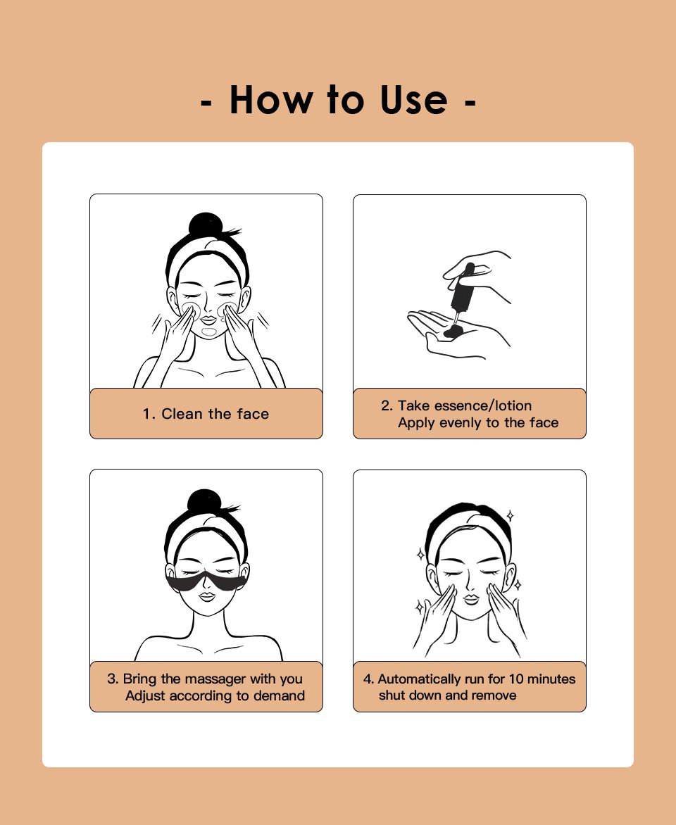 Red Light EMS Eye Massager - Revive Eyes, Daily Joy