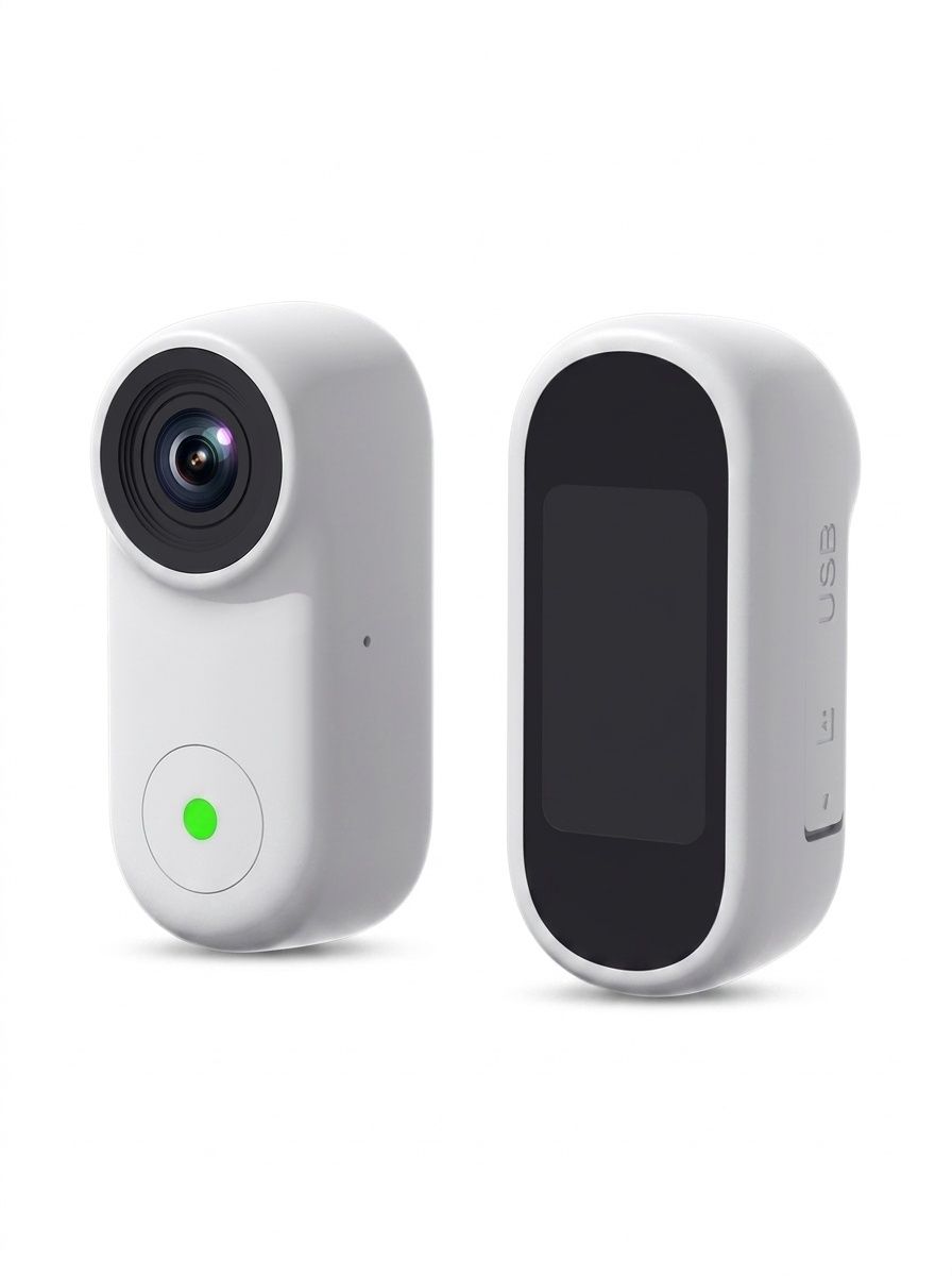 Mini-HD-Actionkamera, tragbarer Camcorder (1080p), 8-MP-Sensor, 120 Minuten Akkulaufzeit, magnetische Halterung