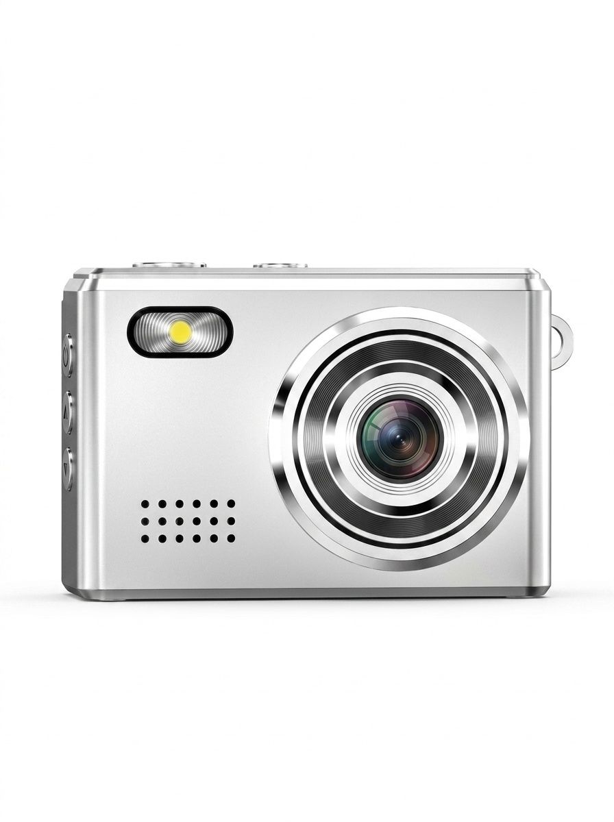 Mini-Digitalkamera für unterwegs: 1080p-Video, 12-MP-Fotos, 0,96-Zoll-Bildschirm, Retro-Filter, USB-C-Ladeanschluss