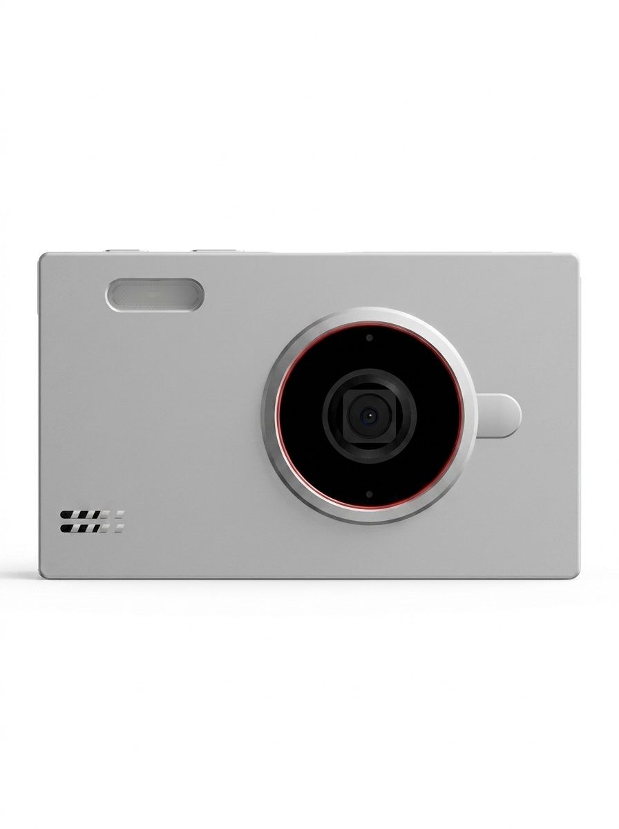 Portable 4K Mini Digital Camera 80MP, 2.4-Inch IPS Display, Autofocus, 90-Minute Battery Life, Micro SD Support