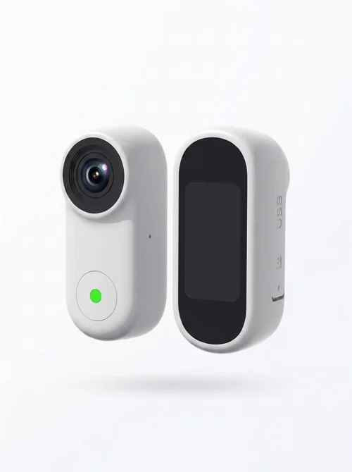 2.7K HD Anti-Shake Thumb Camera with WiFi Transmission, Magnetic Mount, 1.47-Inch Screen, 450mAh Battery