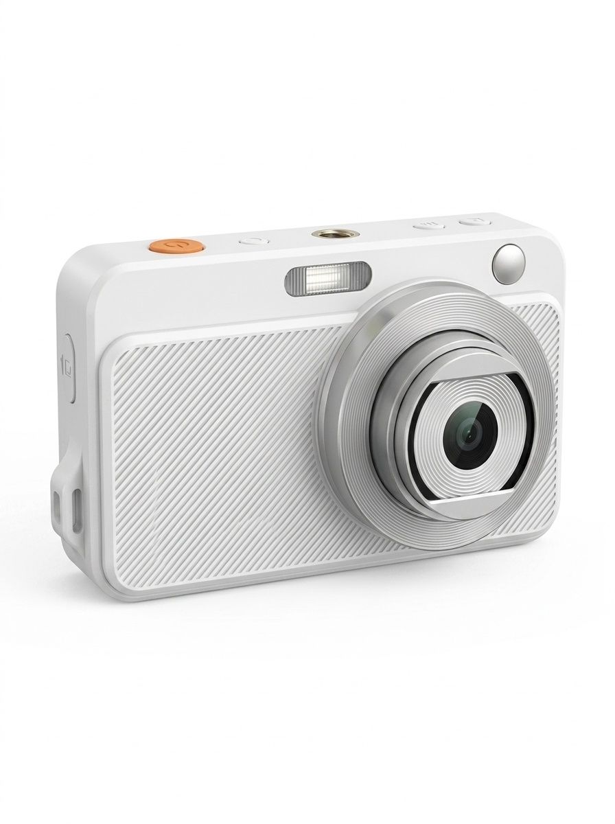 4K Digital Camera 50MP 16X Zoom Compact Vlogging Camera, 2.88-Inch Screen, Autofocus, Electronic Anti-Shake