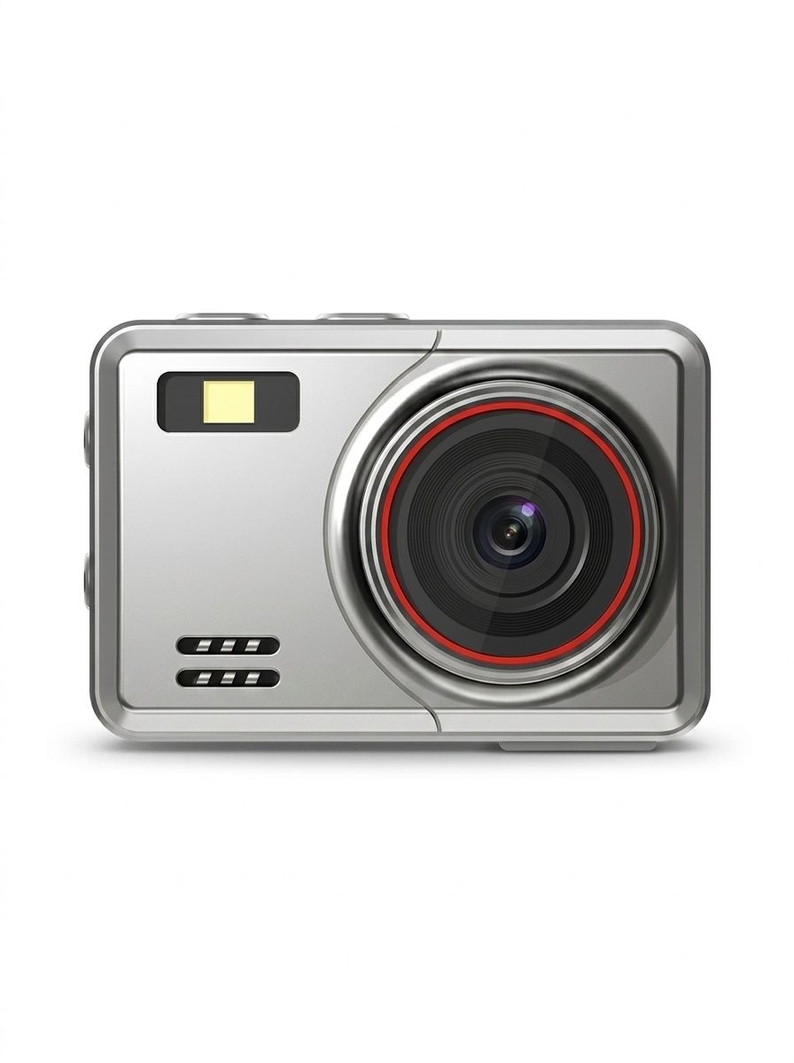Mini Retro Camera HD 1080P Recording, Zinc Alloy Portable Digital Camcorder, 2.0MP Photos, Built-in Filters