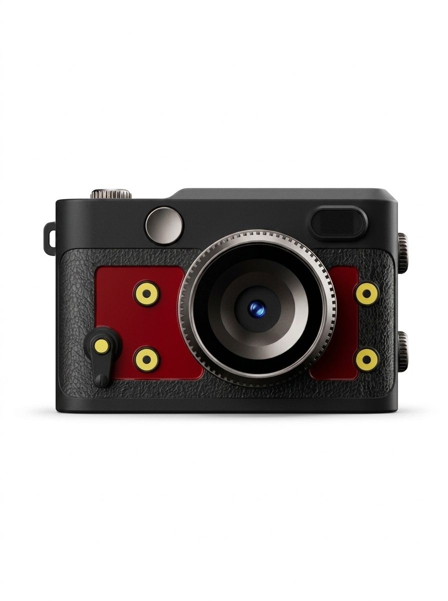 Purain Mini Portable 1080P HD Camera, 8MP Photos, 0.96-Inch Display, 180mAh Battery, Micro SD Support