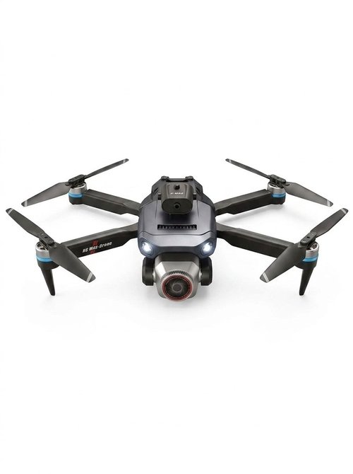 K6 Max Drone with 4K Camera, GPS Positioning, Screen-Equipped Remote Control, Brushless Motor, Obstacle Avoidance