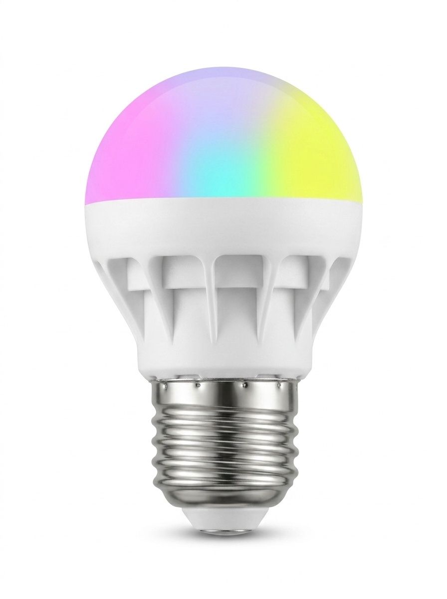 Smart RGB LED Bulb with Remote Control Dimmable E27/E26