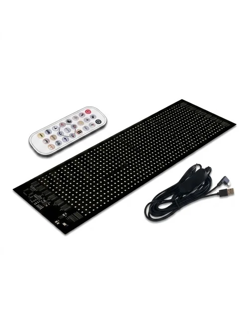 Smart LED Matrix Panel Voice Control Car Sign RGB Display