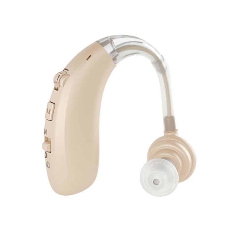 A-360B Beige Bluetooth Hearing Aid with 50H Battery & 3 Noise Modes - 6 Volume Levels #26240009