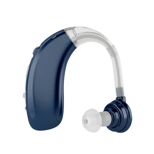A-360B Blue Bluetooth Hearing Aid with 50H Battery & 3 Noise Modes - 6 Volume Levels #26240008