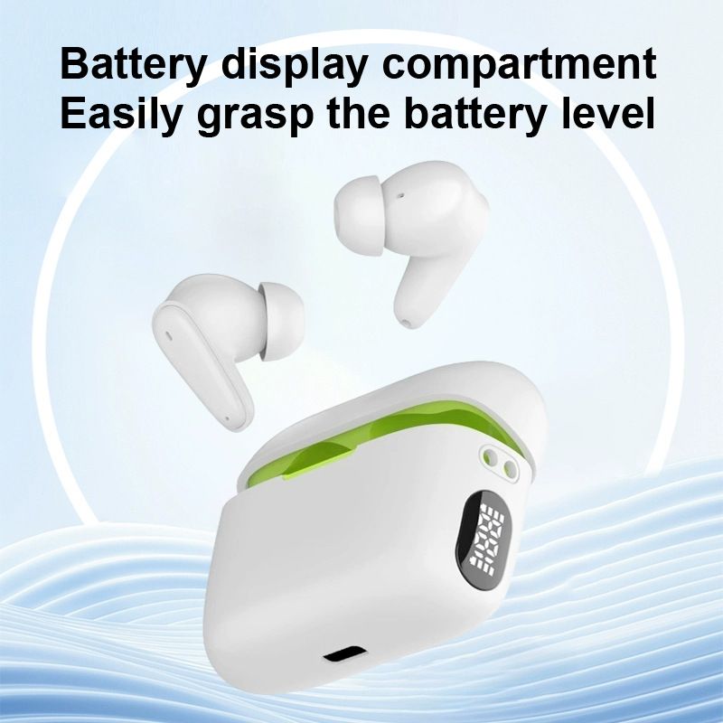 A-383 Pair Black Easy Touch Hearing Aids LED Battery Display Rechargeable #26240014