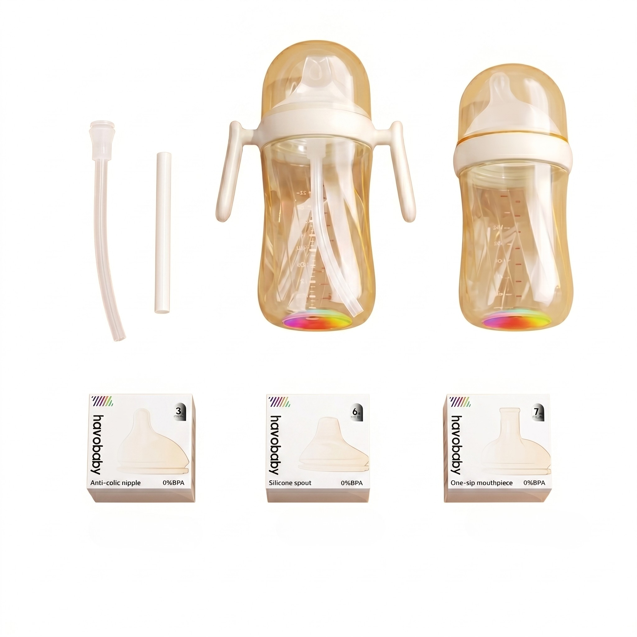 Havobaby PPSU Newborn Baby Bottle Gift Set 0-3 Years