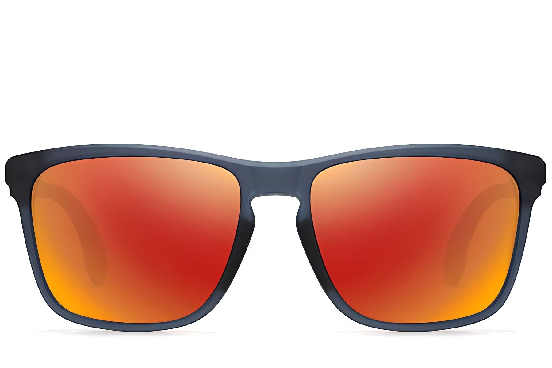 Rectangular Orange TR90 Polarized Sunglasses #BS0205-0001