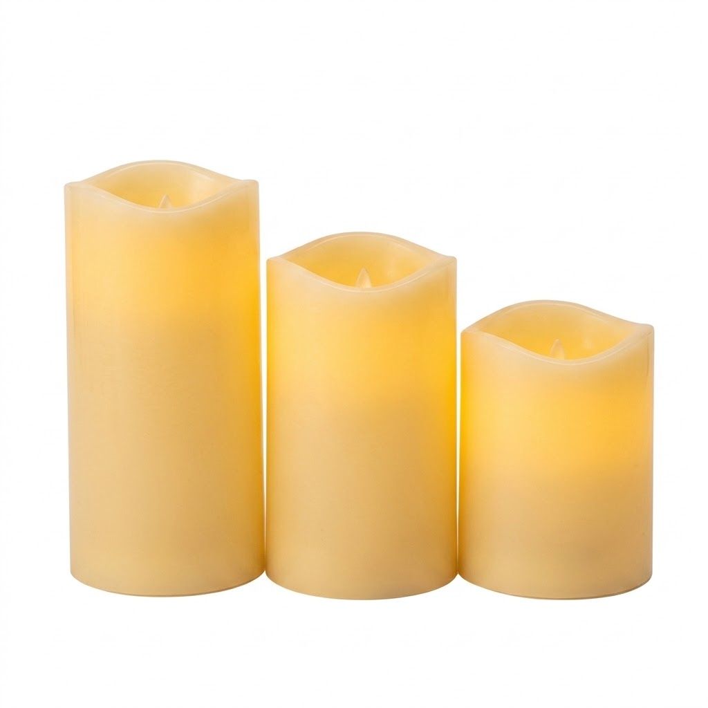 Smart LED Flameless Candles Realistic Flicker and App Control
