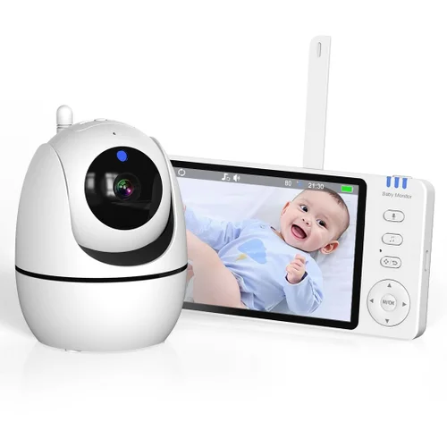 5'' Baby Monitor 3500mAh Digital with Temperature Display #19250005