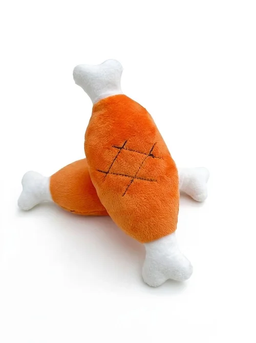 Squeaky Plush Carrot Pet Toy