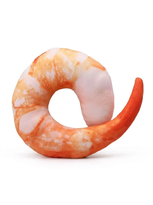 Realistic Food Squeaky Plush Pet Toy