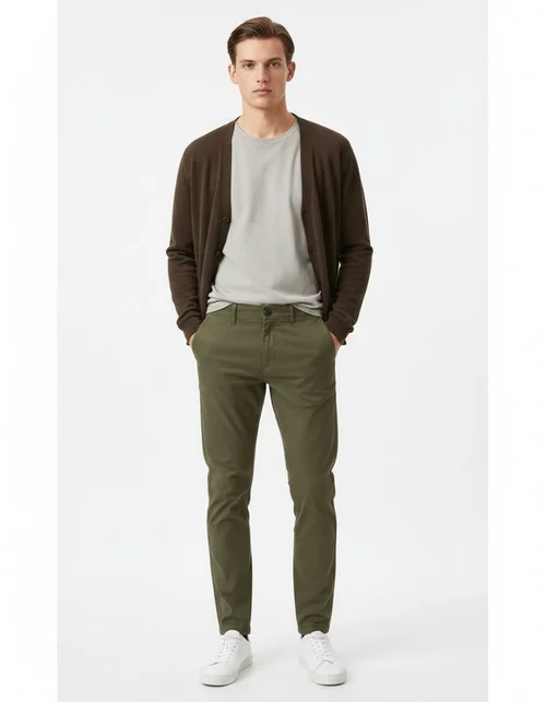 Pantaloni da uomo traspiranti, ideali per l'autunno e l'inverno, perfetti per un look business casual.