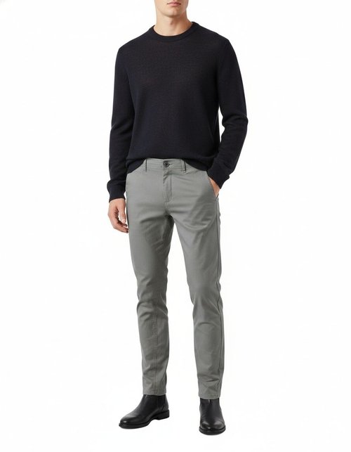 Breathable Autumn and Winter Business Casual Men's Trousers