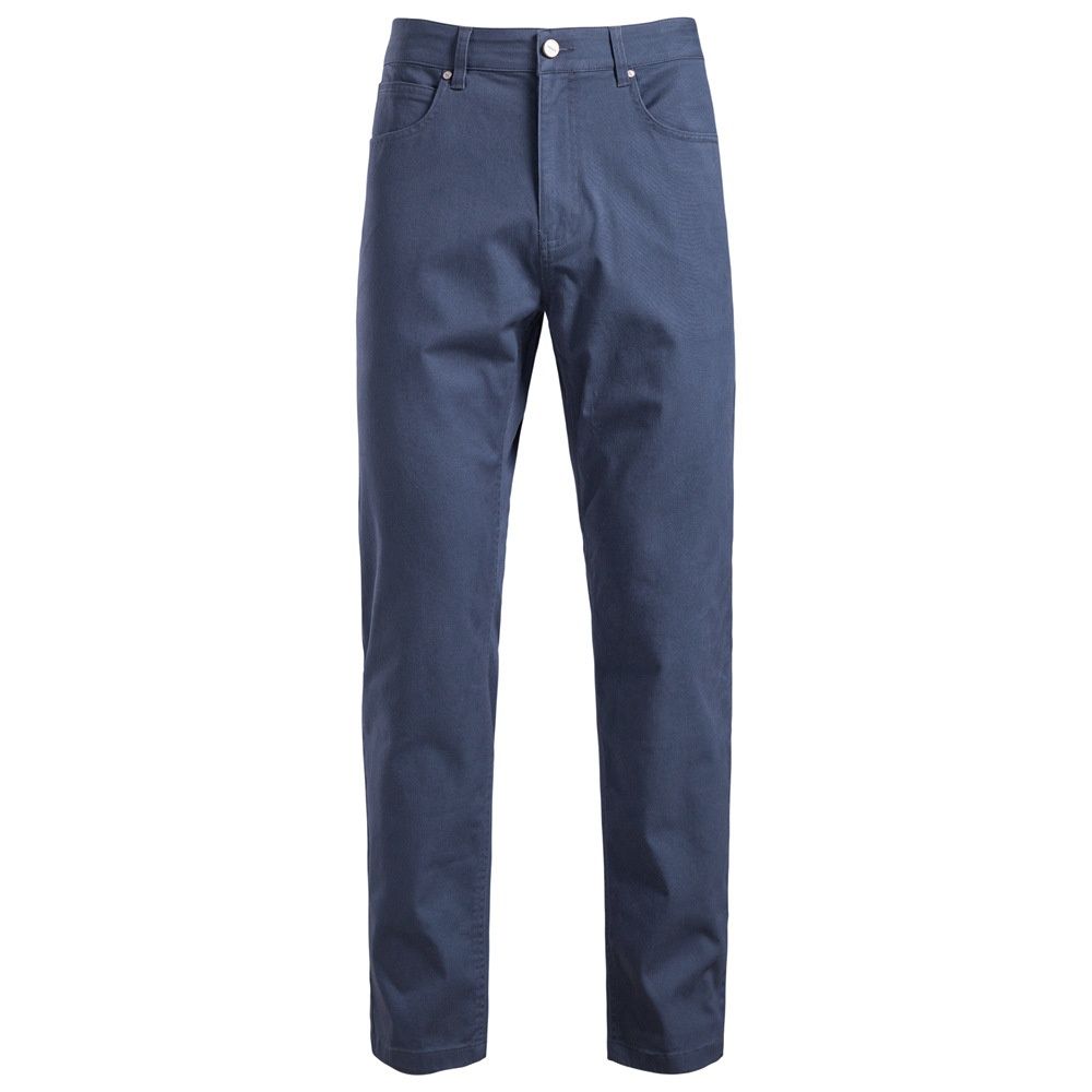 Pantalon droit respirant pour homme, idéal pour une tenue décontractée chic au printemps