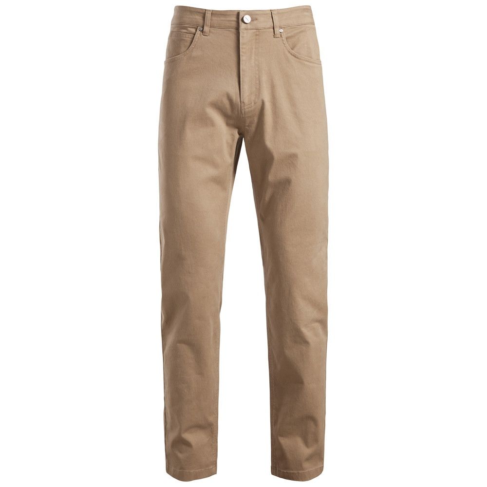 Pantalon droit respirant pour homme, idéal pour une tenue décontractée chic au printemps