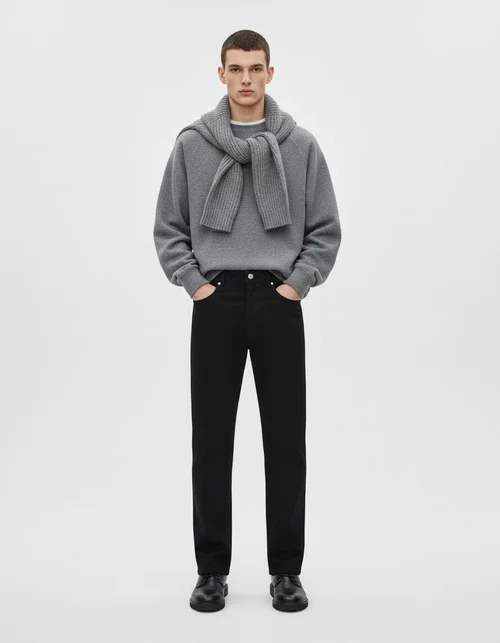Breathable Straight-Leg Men's Trousers for Spring Business Casual Wear