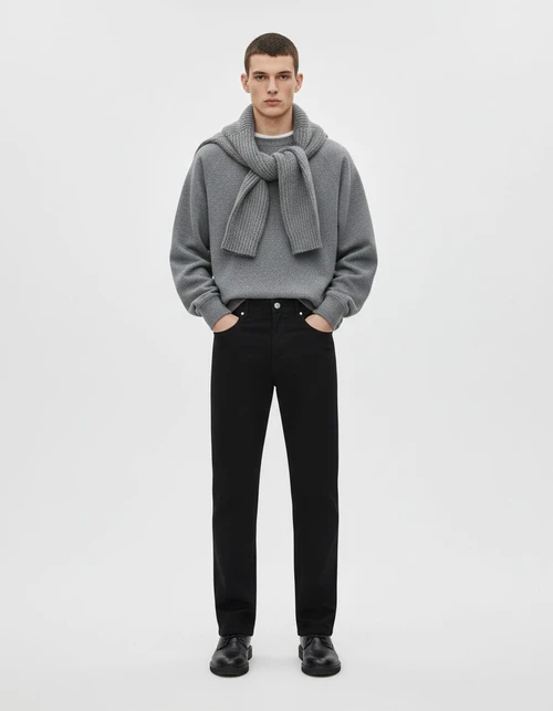 Breathable Straight-Leg Men's Trousers for Spring Business Casual Wear